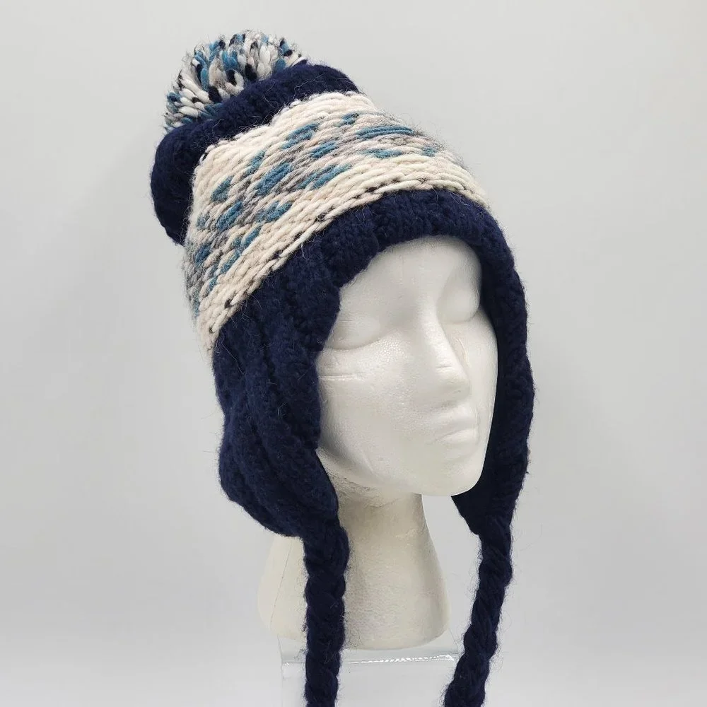 Calimar Accessori Moda Earflap Stocking Cap
